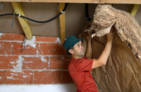 Cwm Gelli tapered roof insulation